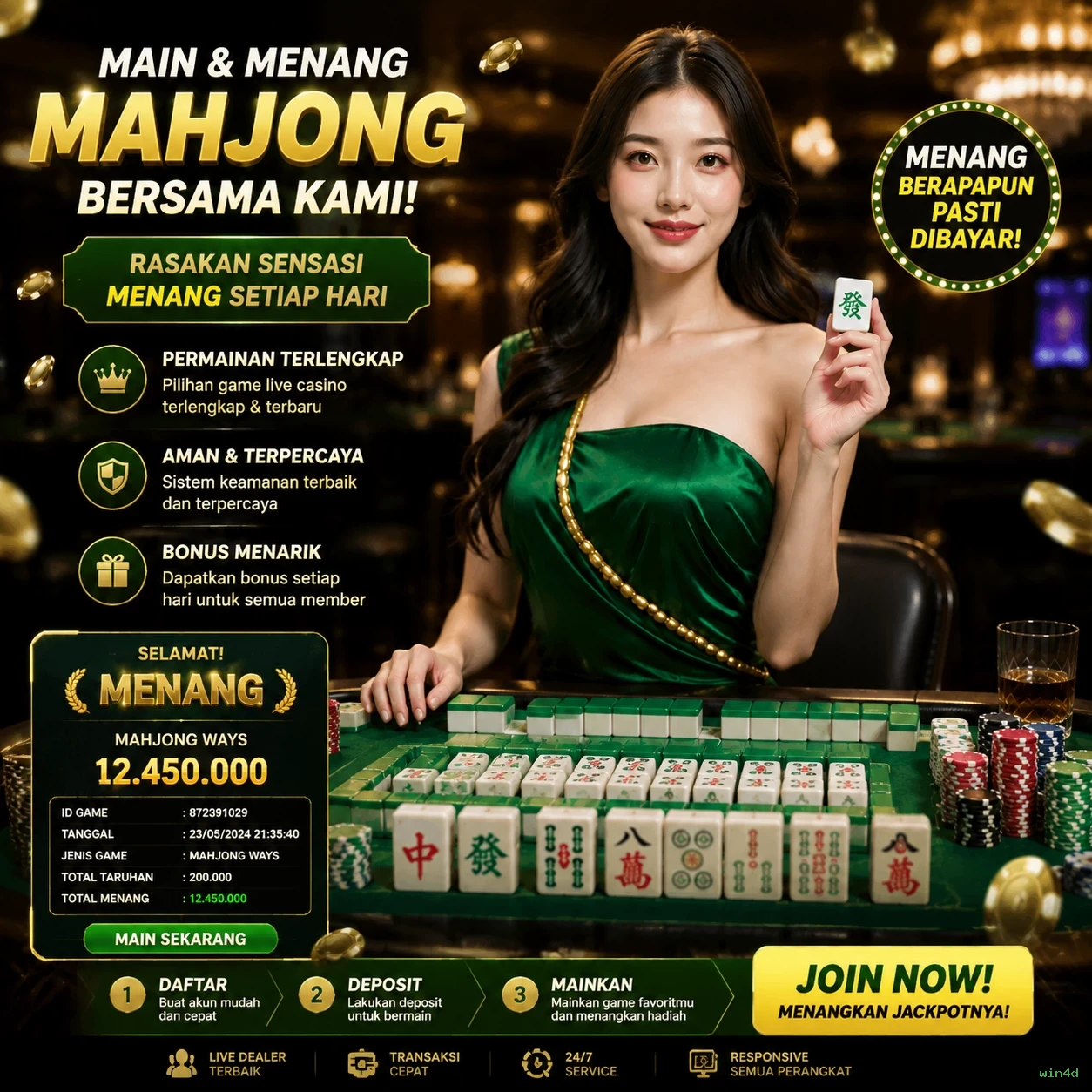 win4d: Temukan Kesenangan Bermain Game Arcade Kini Juga!