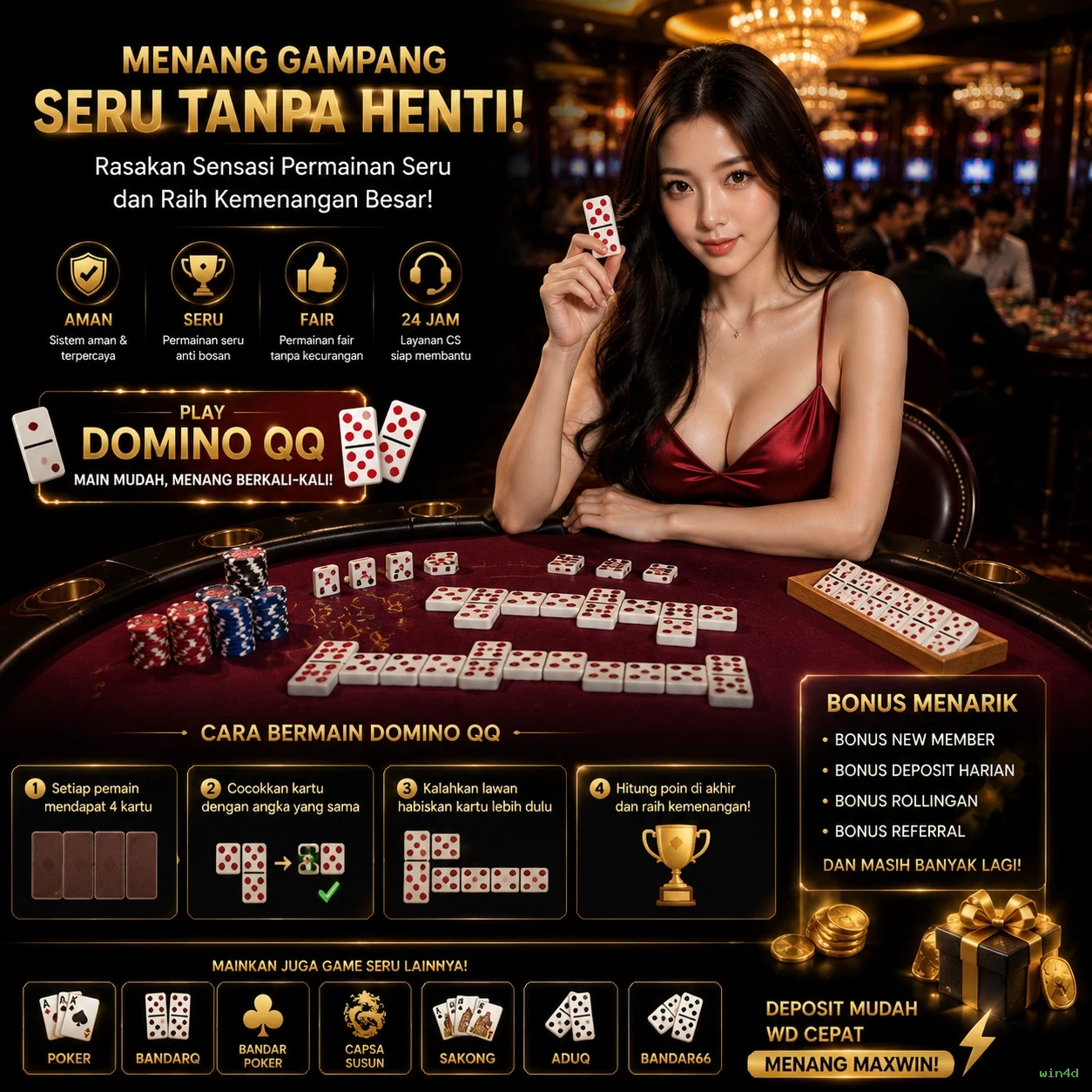 Mengulas Keunggulan Permainan di Situs win4d